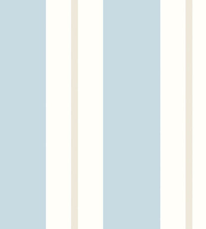 Wide Multi Stripe Wallpaper by Ohpopsi Wedgewood