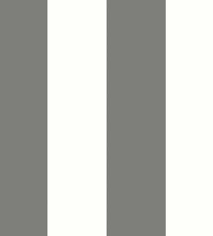 Wide Stripe Wallpaper by Ohpopsi Charcoal