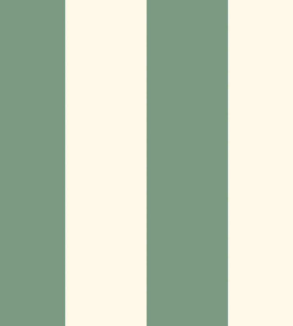 Wide Stripe Wallpaper by Ohpopsi Moss