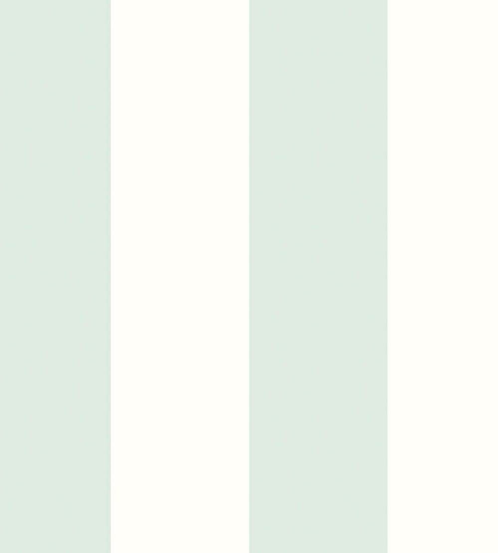 Wide Stripe Wallpaper by Ohpopsi Seafoam
