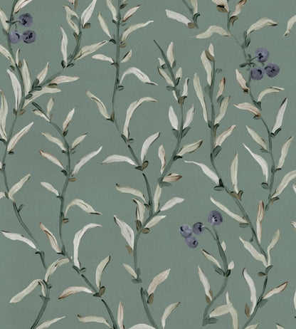 Wild Blackthorn Wallpaper by Coordonne Lagoon