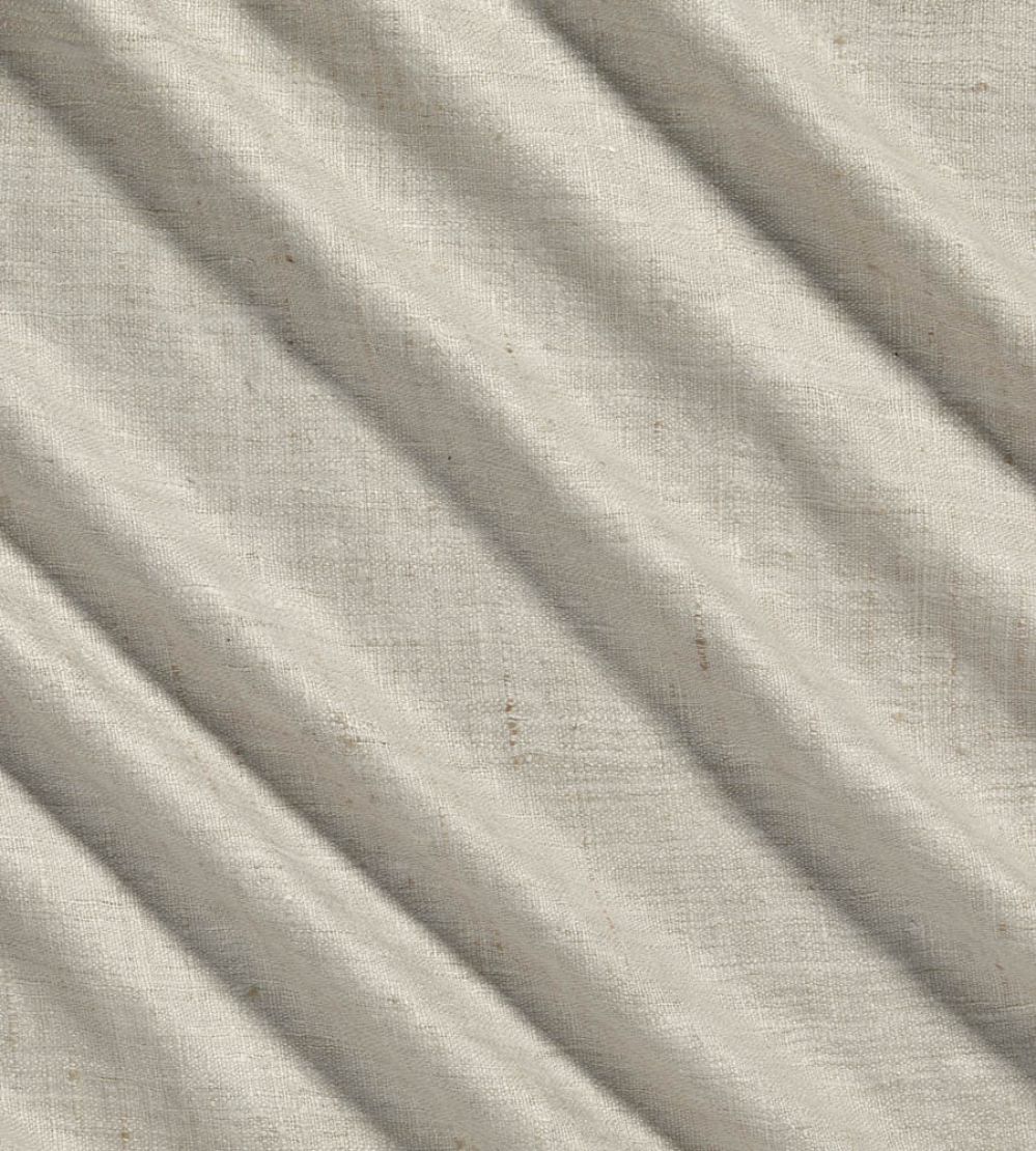 Wild Silk Fabric by James Hare Ice White