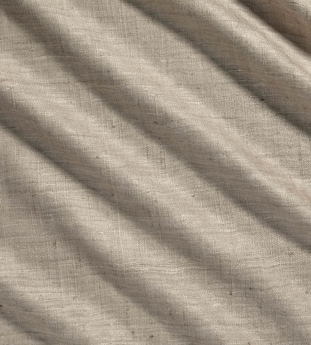 Wild Silk Fabric by James Hare Natural