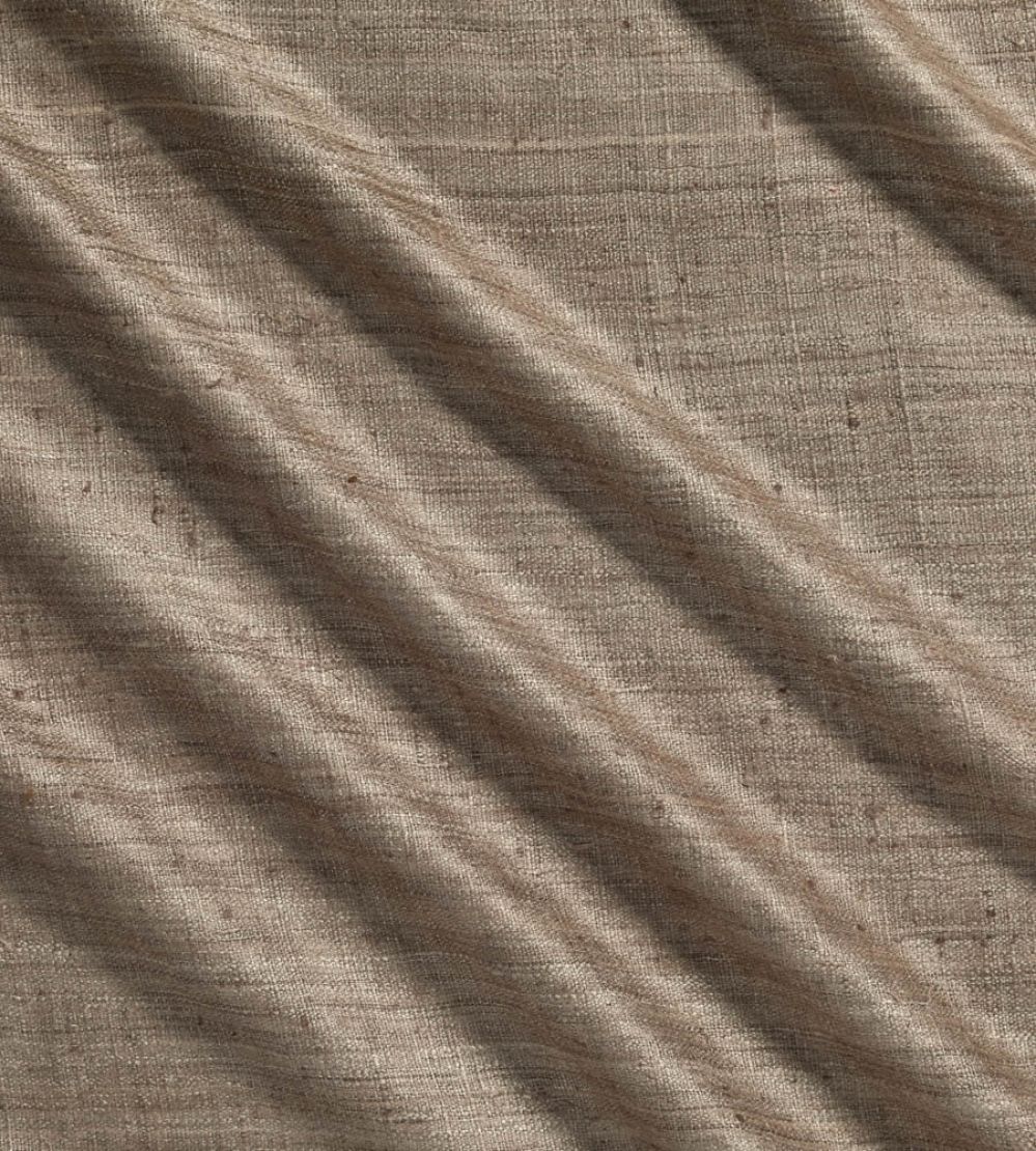 Wild Silk Fabric by James Hare Pecan