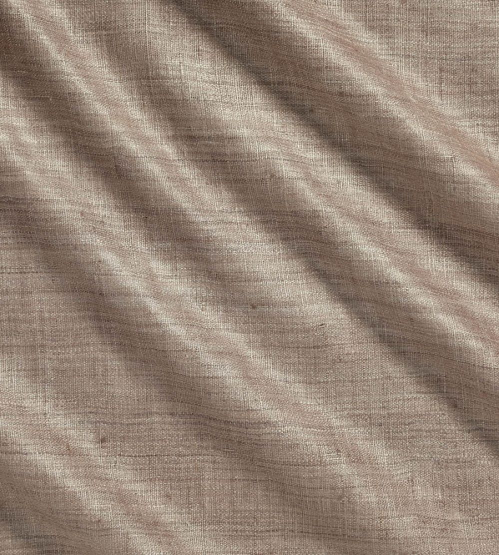 Wild Silk Fabric by James Hare Pink Salt