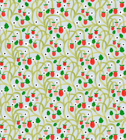 Wild Strawberries Wallpaper by DADO 02 Summer Sky
