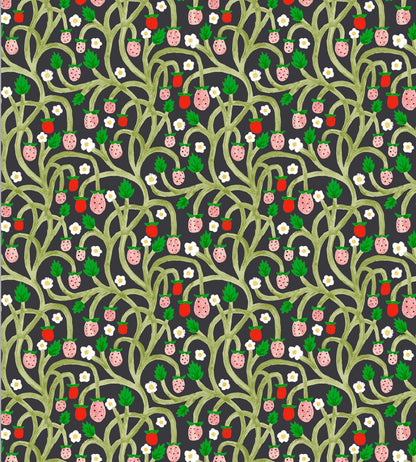 Wild Strawberries Wallpaper by DADO 03 Midnight Feast