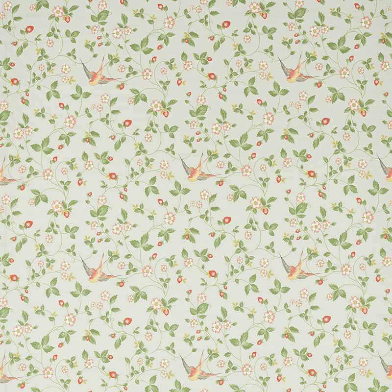 Wild Strawberry Dove Linen fabric by Clarke & Clarke