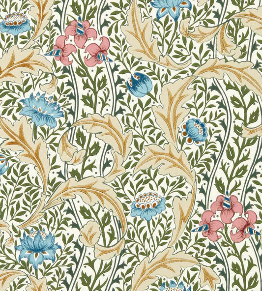 Wild Tulip & Vine Wallpaper by Morris & Co Multi