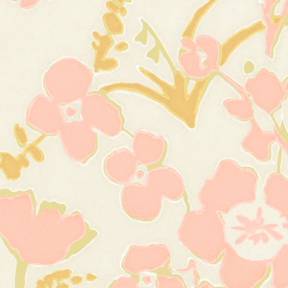 Wildflower Wallpaper by Galbraith & Paul in Blossom