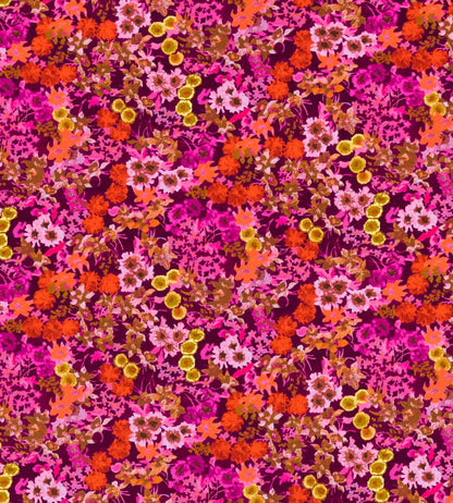 Wildflower Meadow Fabric by Harlequin Carnelian/Spinel/Amethyst