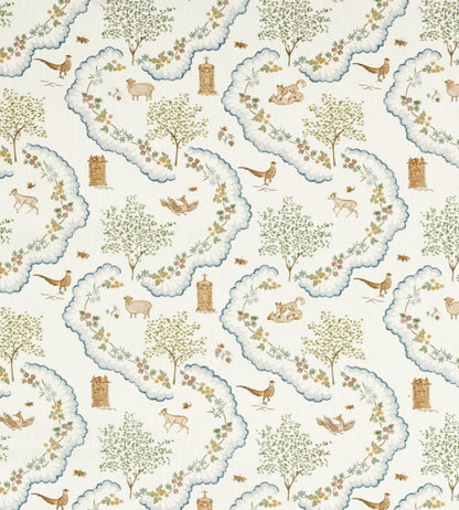 Wildflower Meadow Fabric by Sanderson Going Green