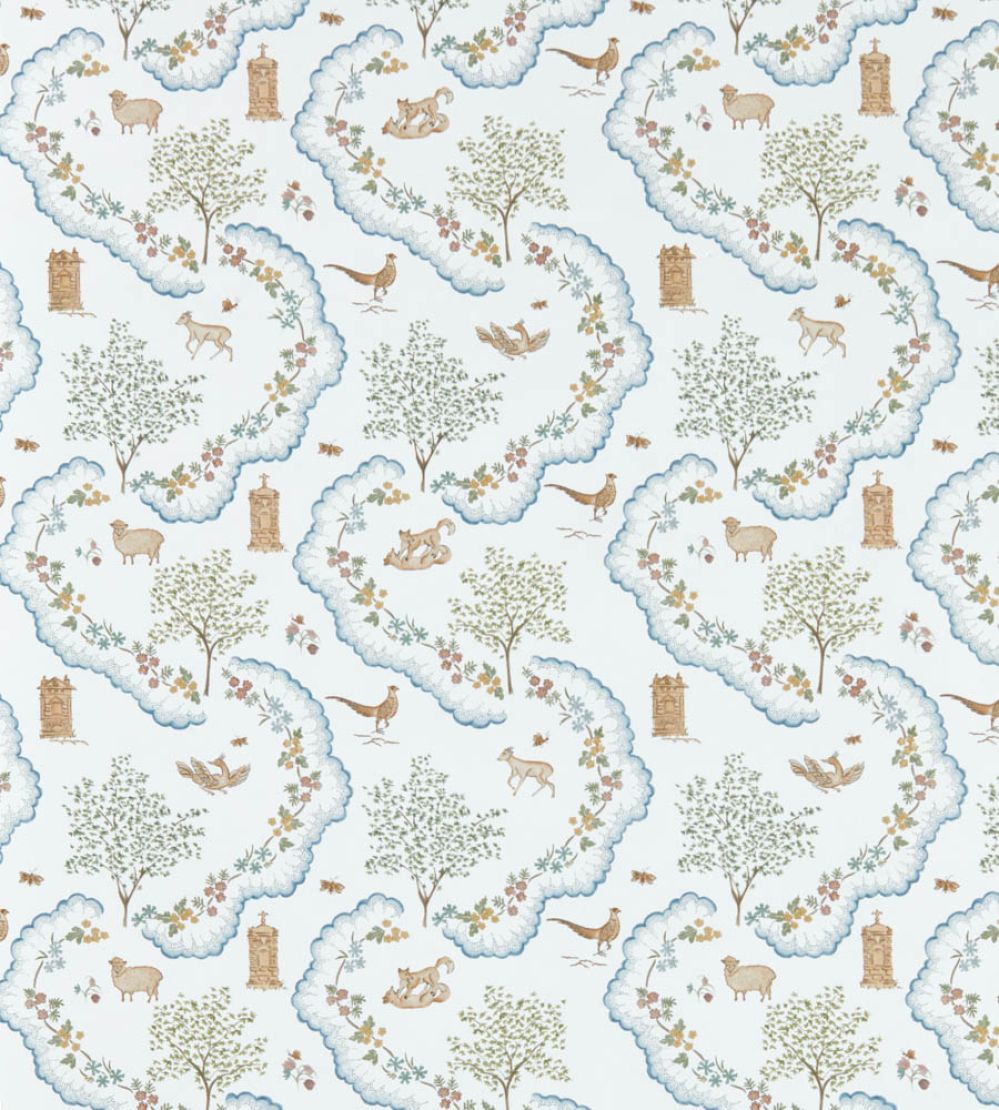 Wildflower Meadow Wallpaper by Sanderson Going Green