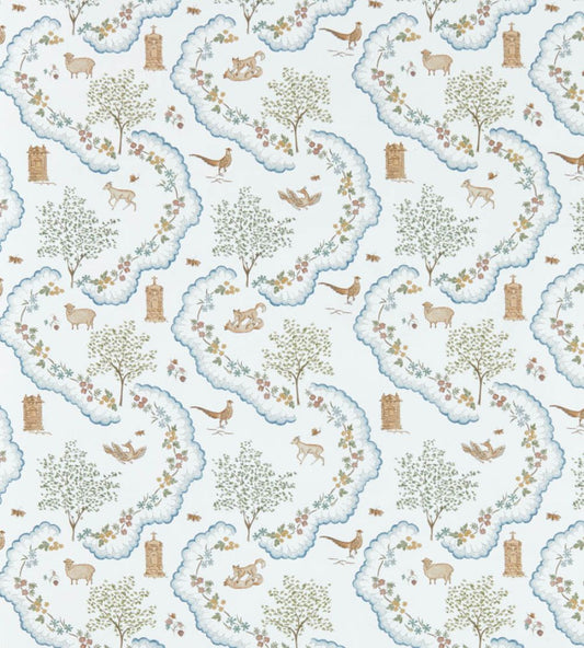 Wildflower Meadow Wallpaper by Sanderson Going Green