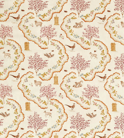 Wildflower Meadow Fabric by Sanderson Maple