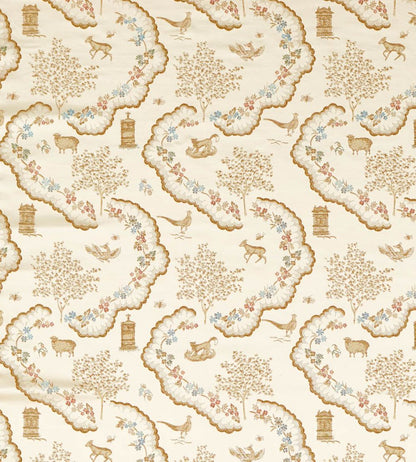 Wildflower Meadow Fabric by Sanderson Pearl