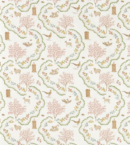 Wildflower Meadow Wallpaper by Sanderson Pearl