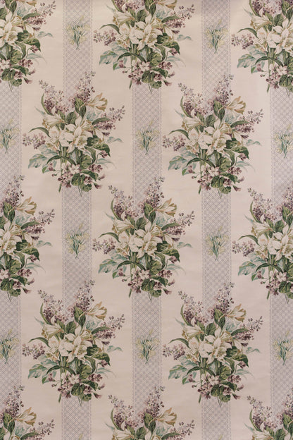 Wildflower Stripe Fabric by Jean Monro in Blue Ribbon