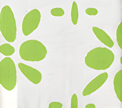 Wildflowers II Grass Green fabric by China Seas