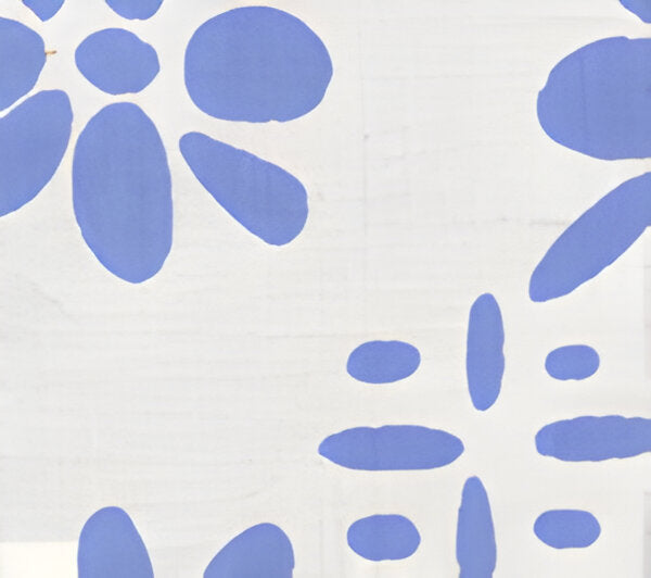 Wildflowers II French Blue fabric by China Seas