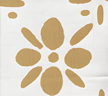 Wildflowers II Camel Ii fabric by China Seas