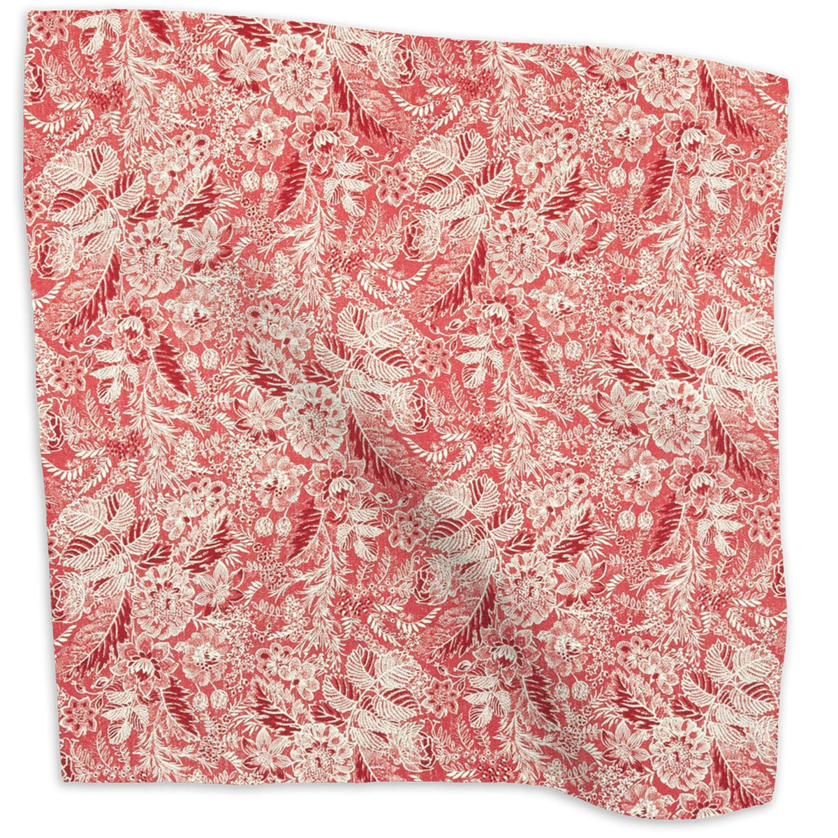 Wildflowers Fabric by Kathryn M. Ireland in Red