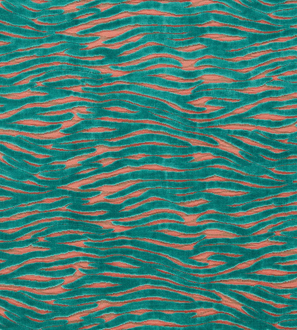 Wildstripe Fabric by Clarke & Clarke Tropic