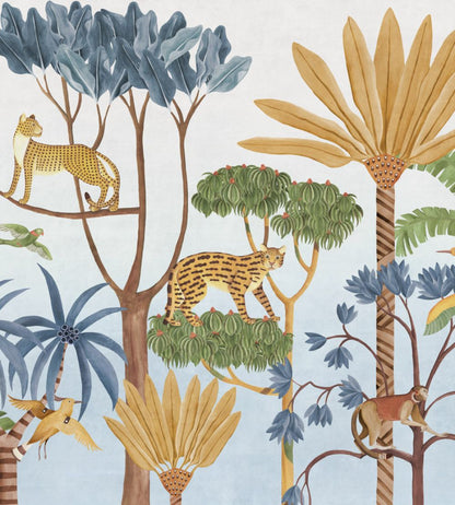 Wild Wood Mural by Coordonne Indigo