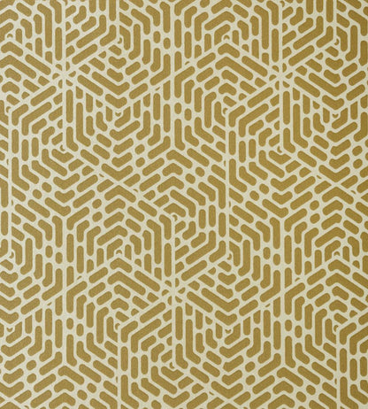 Willow Wallpaper by 1838 Wallcoverings Honey