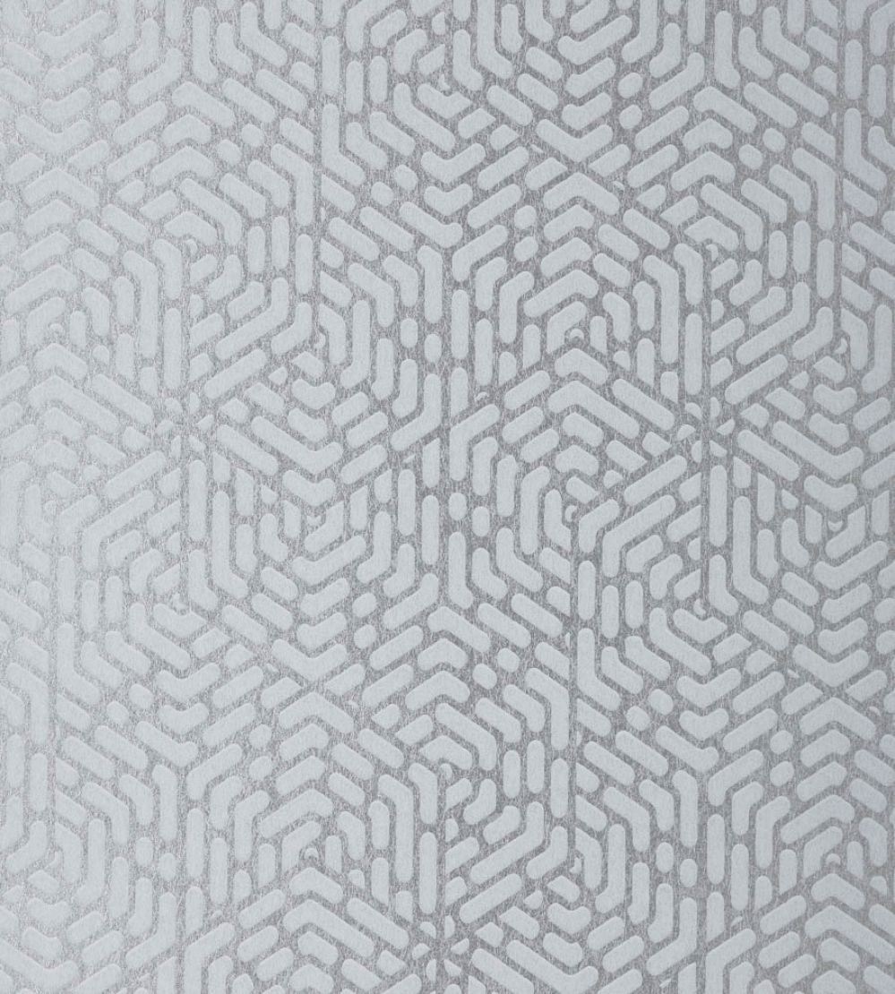 Willow Wallpaper by 1838 Wallcoverings Silver