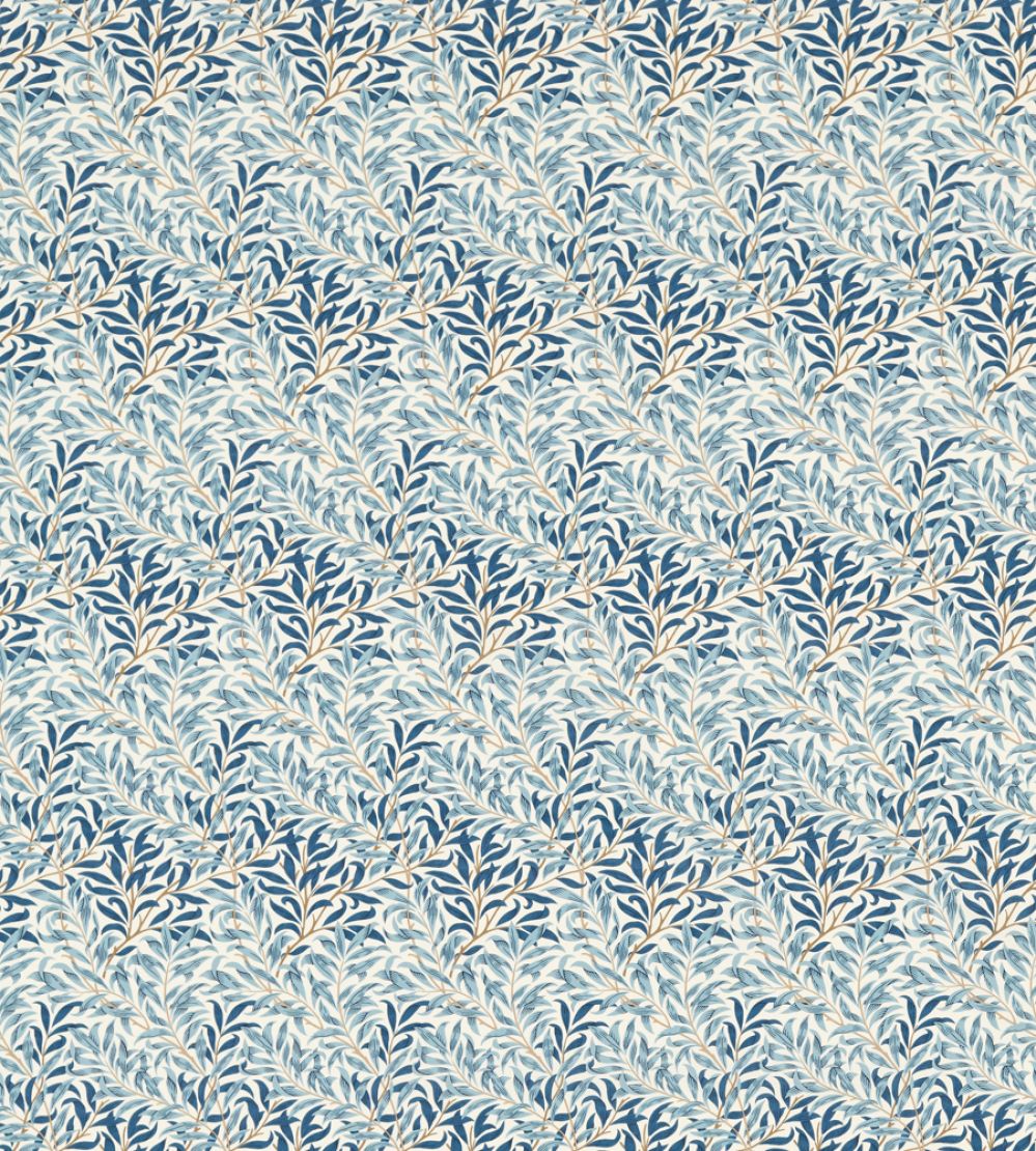 Willow Bough Minor Fabric by Morris & Co Woad