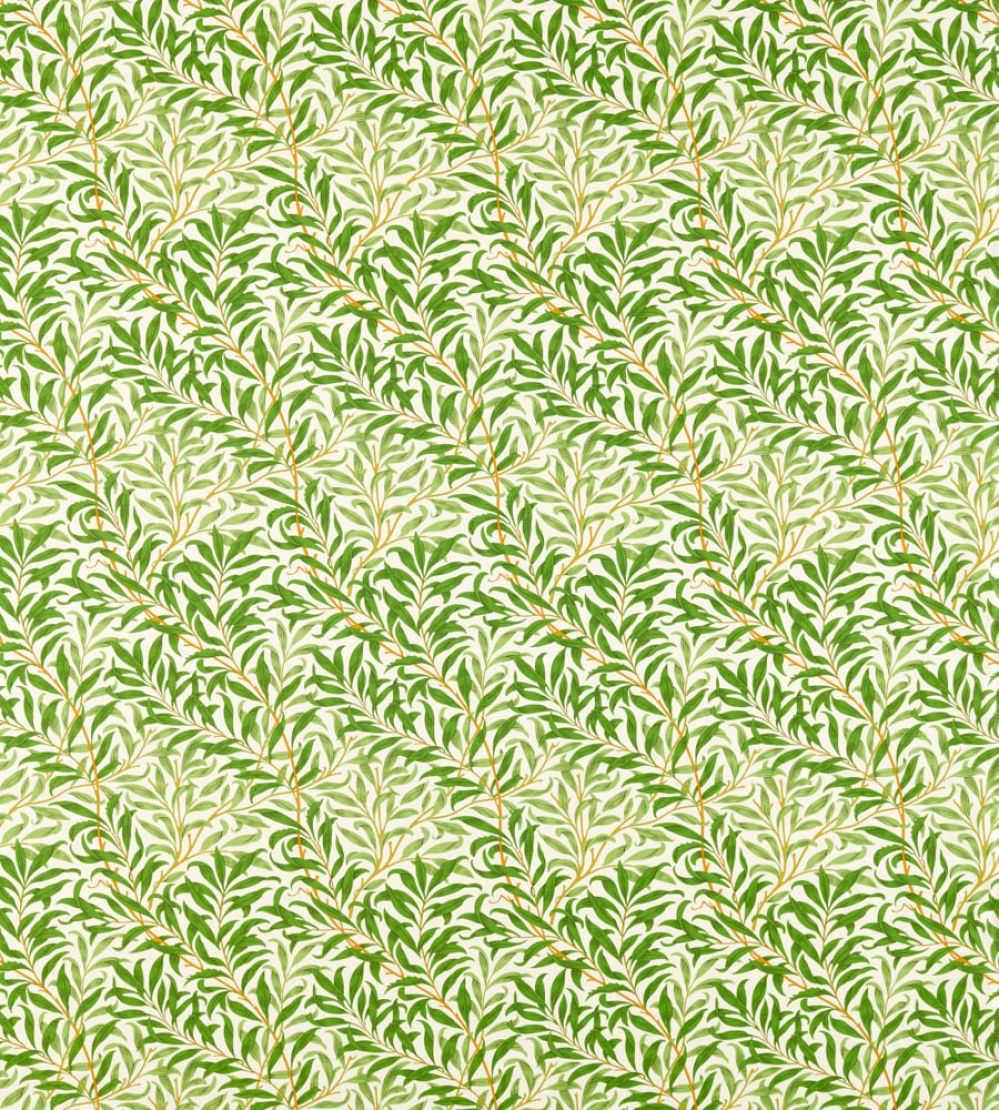 Willow Bough Fabric by Morris & Co Leaf Green