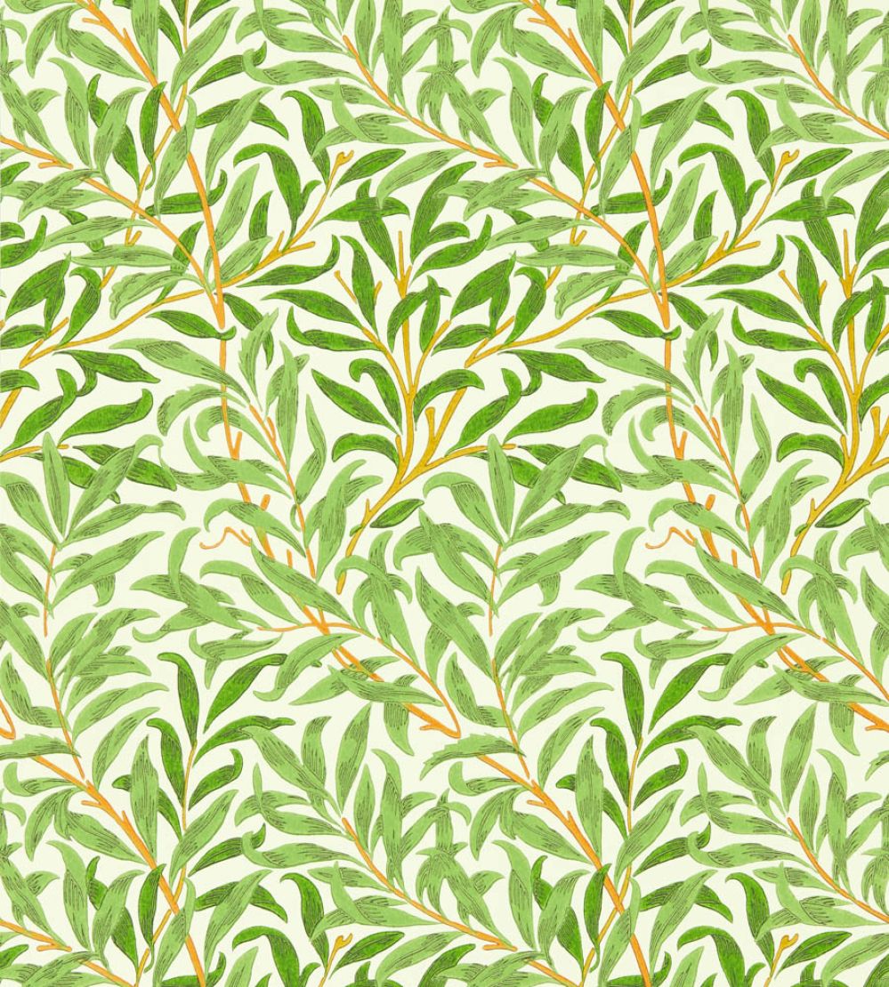 Willow Bough Wallpaper by Morris & Co Leaf Green