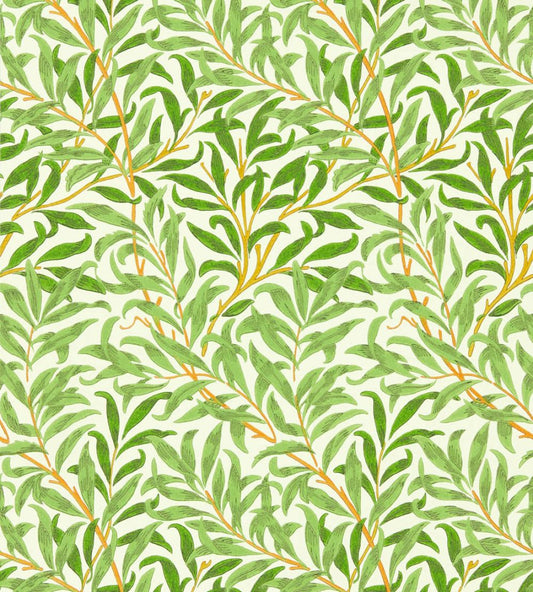 Willow Bough Wallpaper by Morris & Co Leaf Green