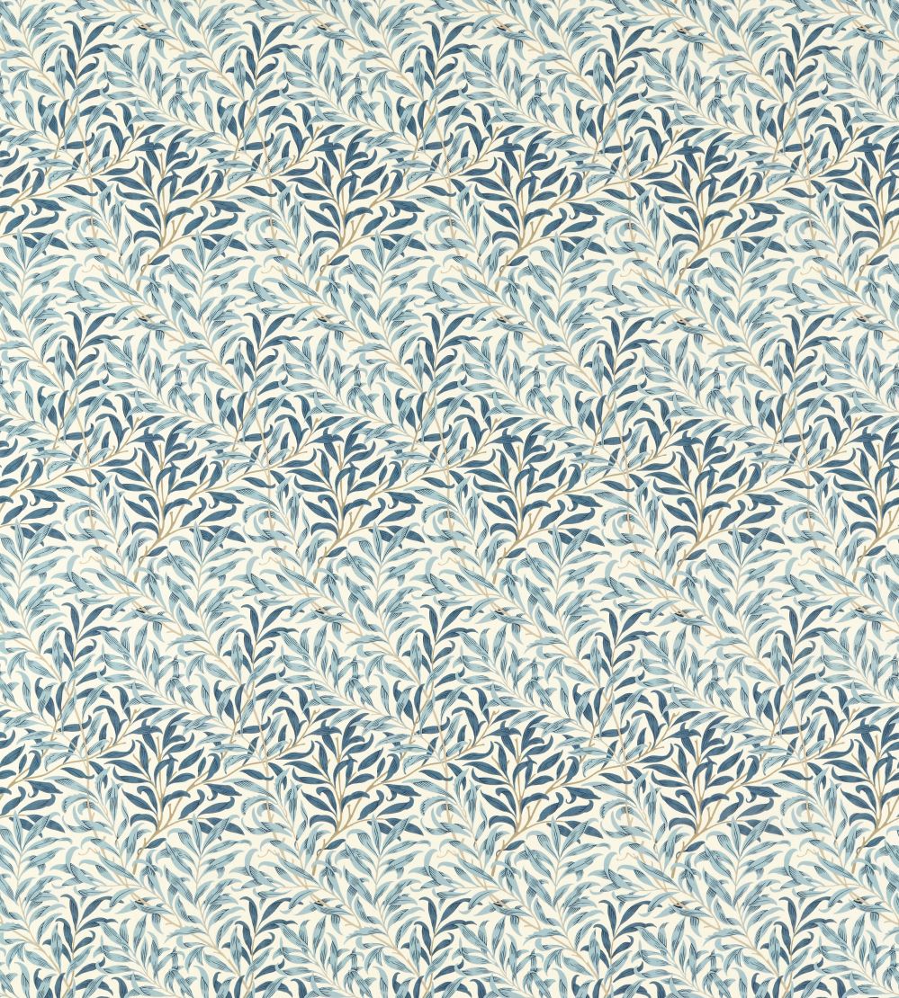 Willow Bough Outdoor Fabric by Morris & Co Indigo