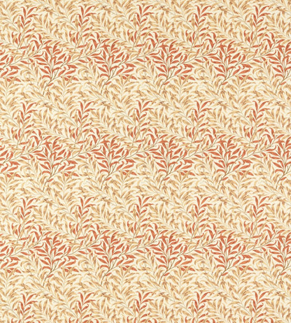 Willow Bough Outdoor Fabric by Morris & Co Russet/Wheat