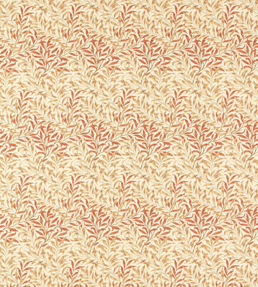 Willow Bough Outdoor Fabric by Morris & Co Russet/Wheat