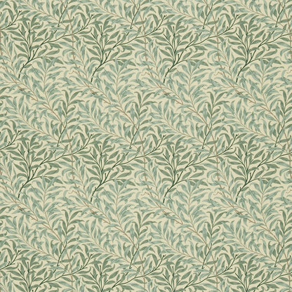 Willow Bough Cream/Pale Green fabric by Morris & Co