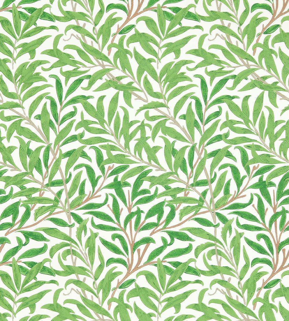 Willow Boughs Wallpaper by Morris & Co Leaf Green