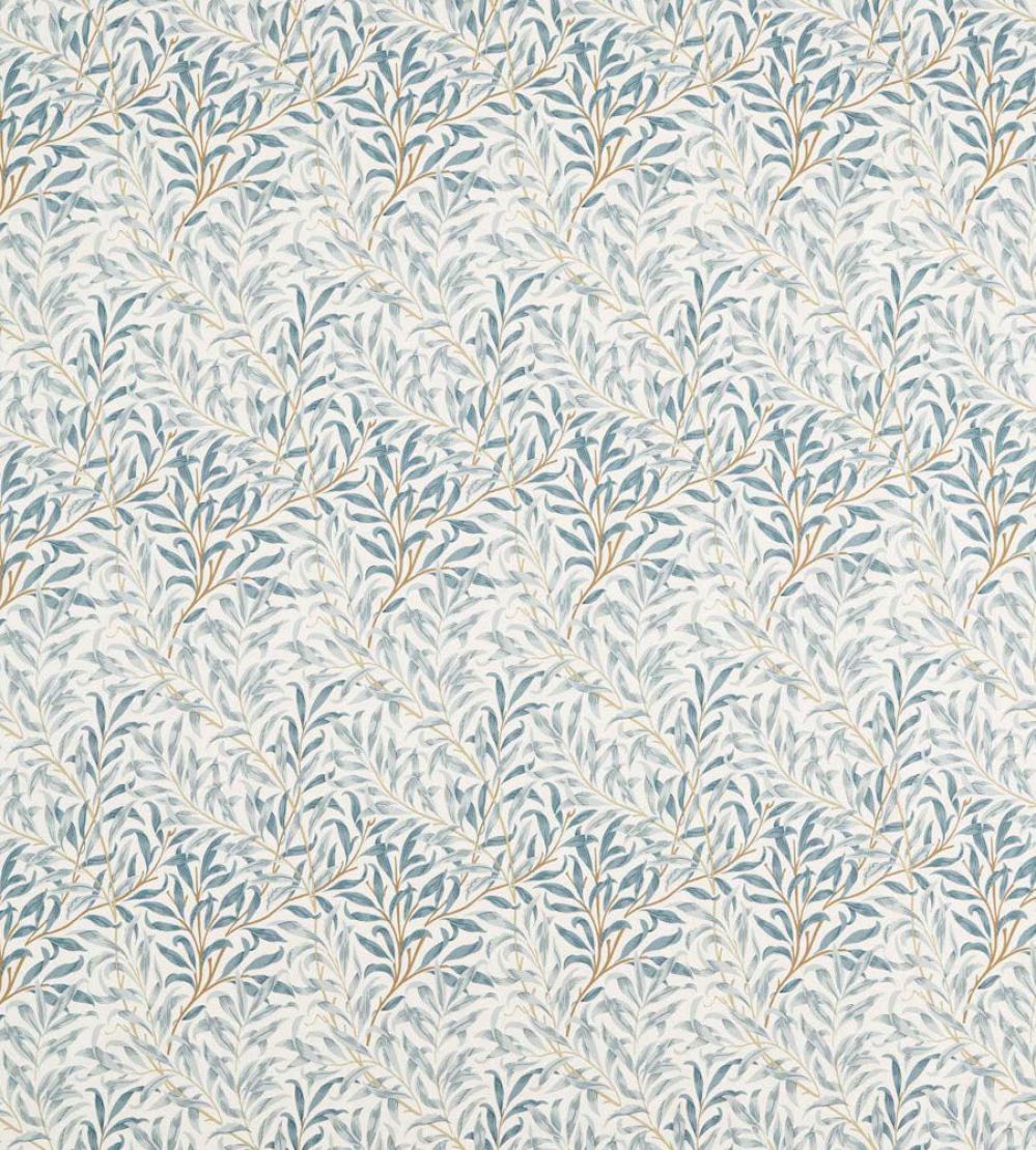 Willow Boughs Wide Width Fabric by Morris & Co Mineral Blue