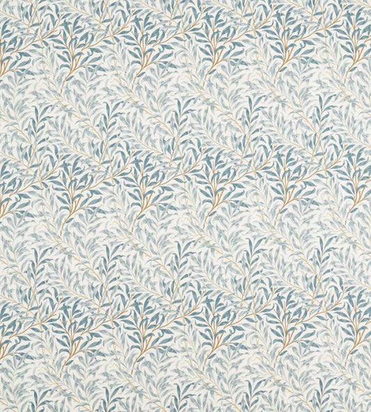 Willow Boughs Wide Width Fabric by Morris & Co Mineral Blue