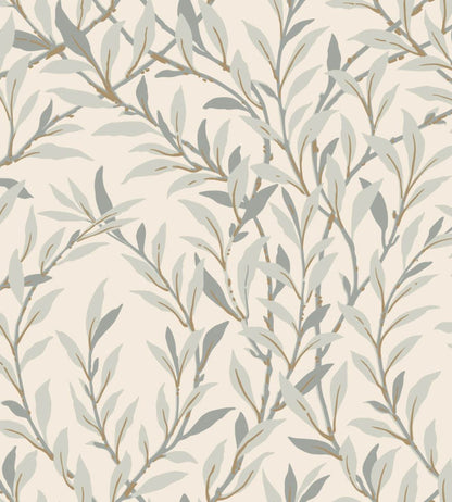 Willow Branch Wallpaper by Cole & Son Pebble on Cream