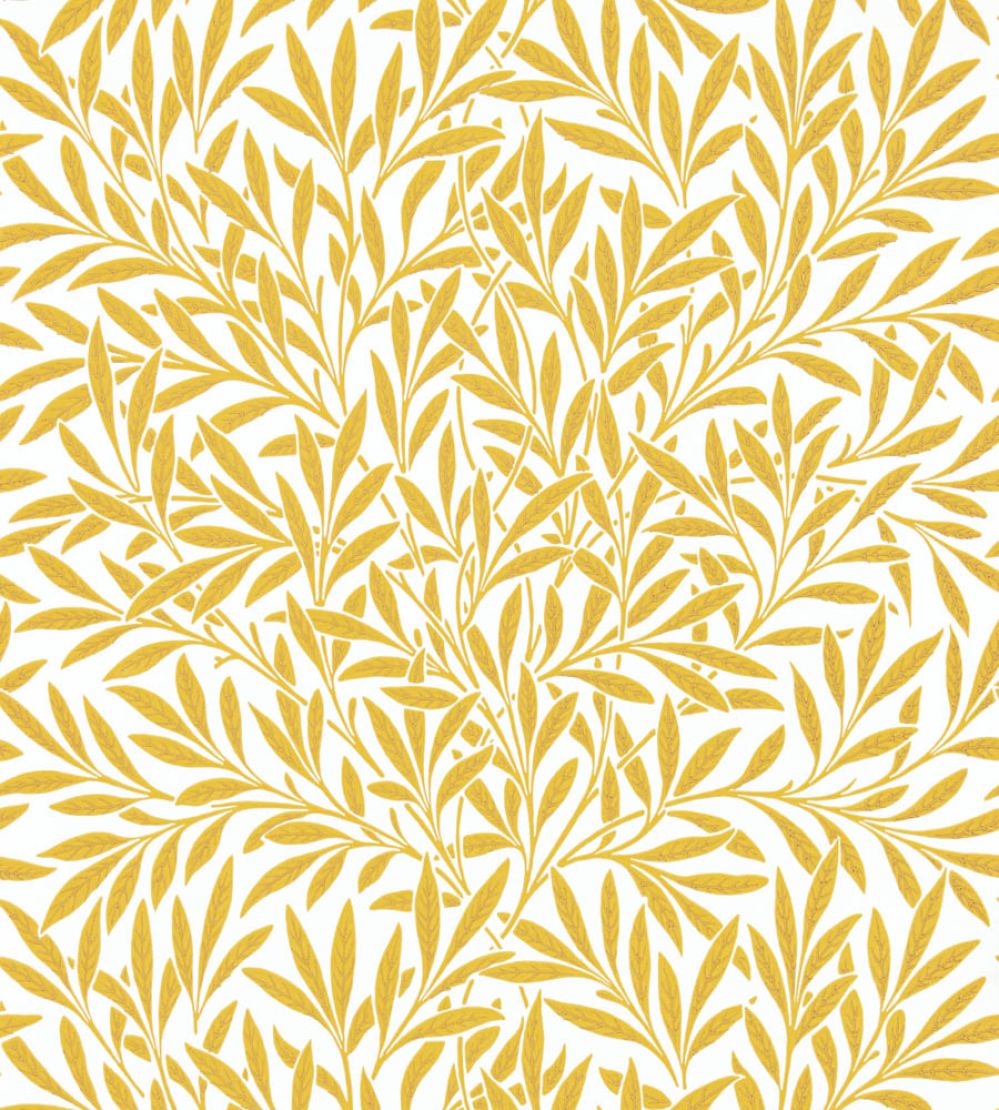 Willow Wallpaper by Morris & Co Yellow
