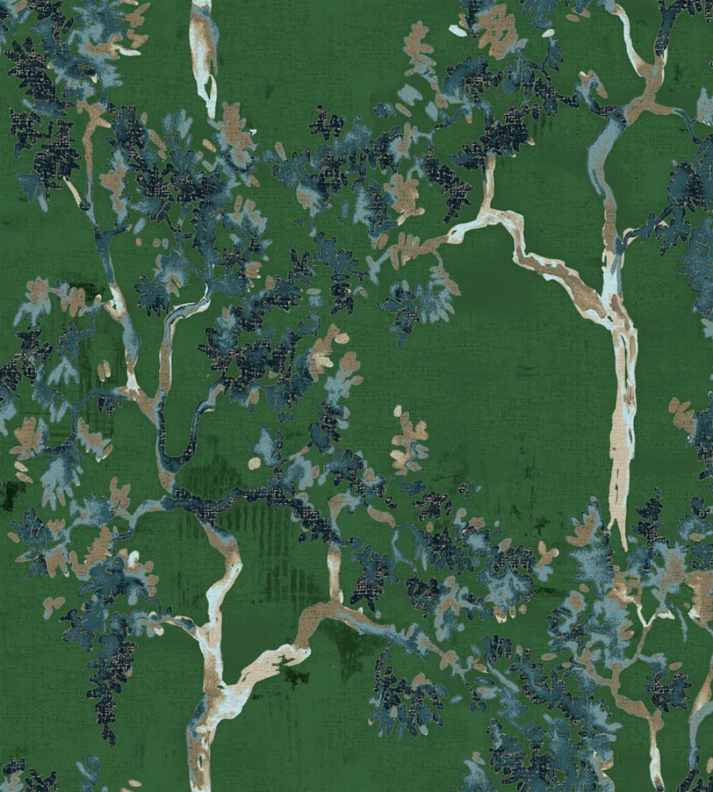 Willow Poem Wallpaper by Coordonne Emerald