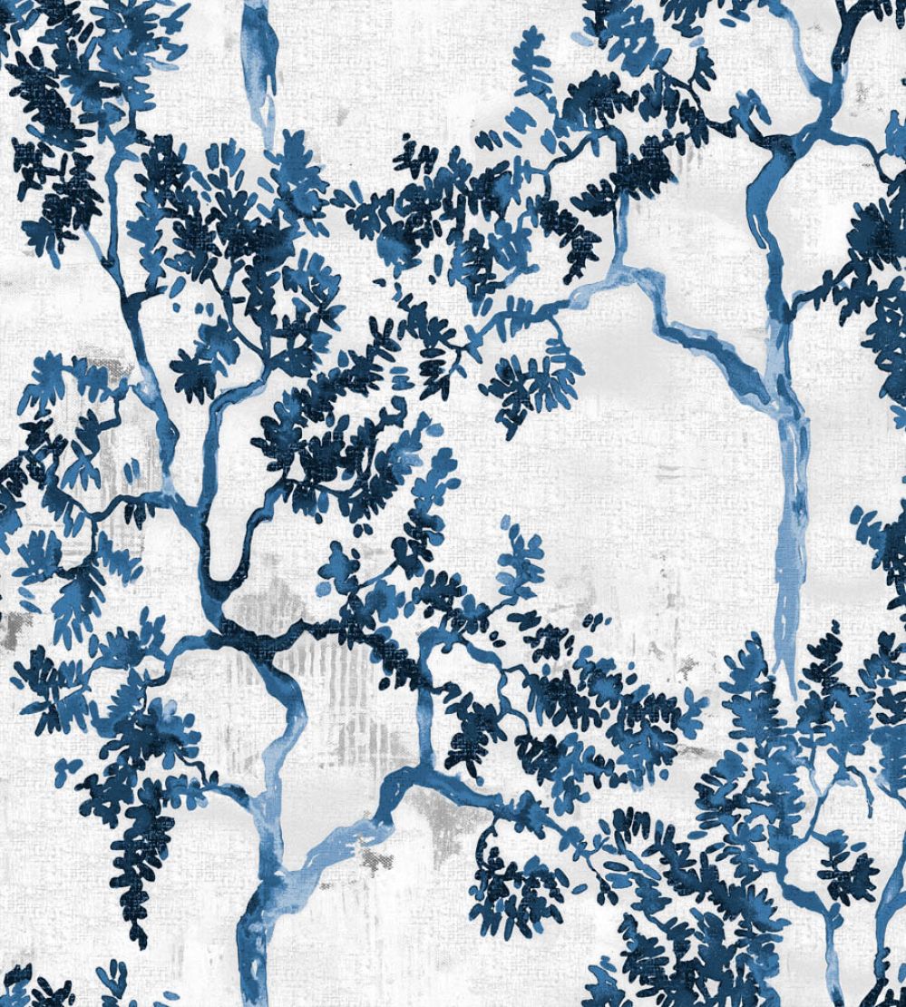Willow Poem Wallpaper by Coordonne Sapphire