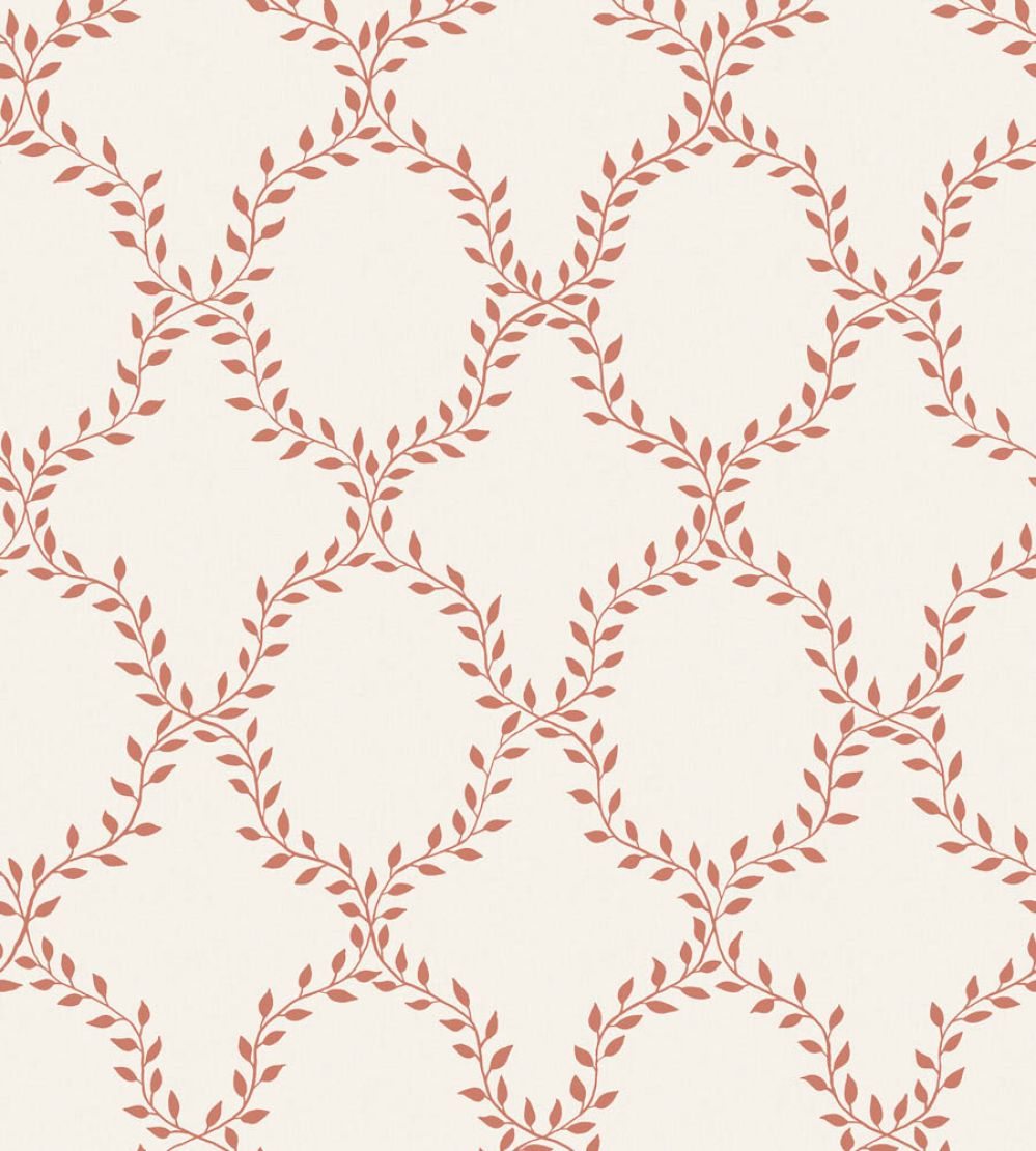 Wilma Wallpaper by Sandberg Red
