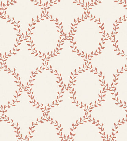 Wilma Wallpaper by Sandberg Red