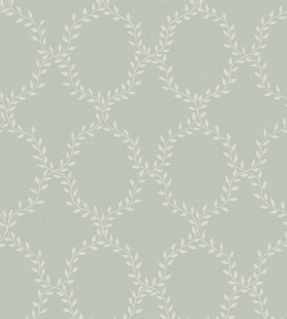 Wilma Wallpaper by Sandberg Sage Green