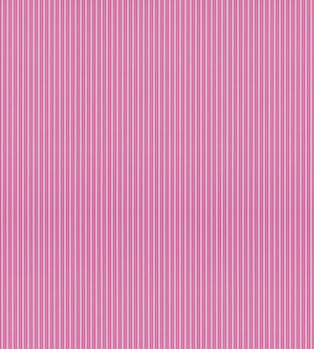 Wilson Stripe Wallpaper by Scalamandre Bubblegum