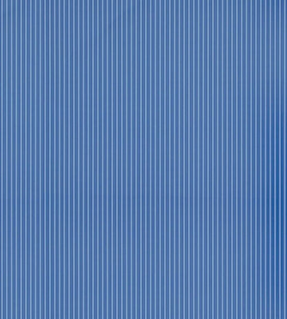 Wilson Stripe Wallpaper by Scalamandre Cobalt